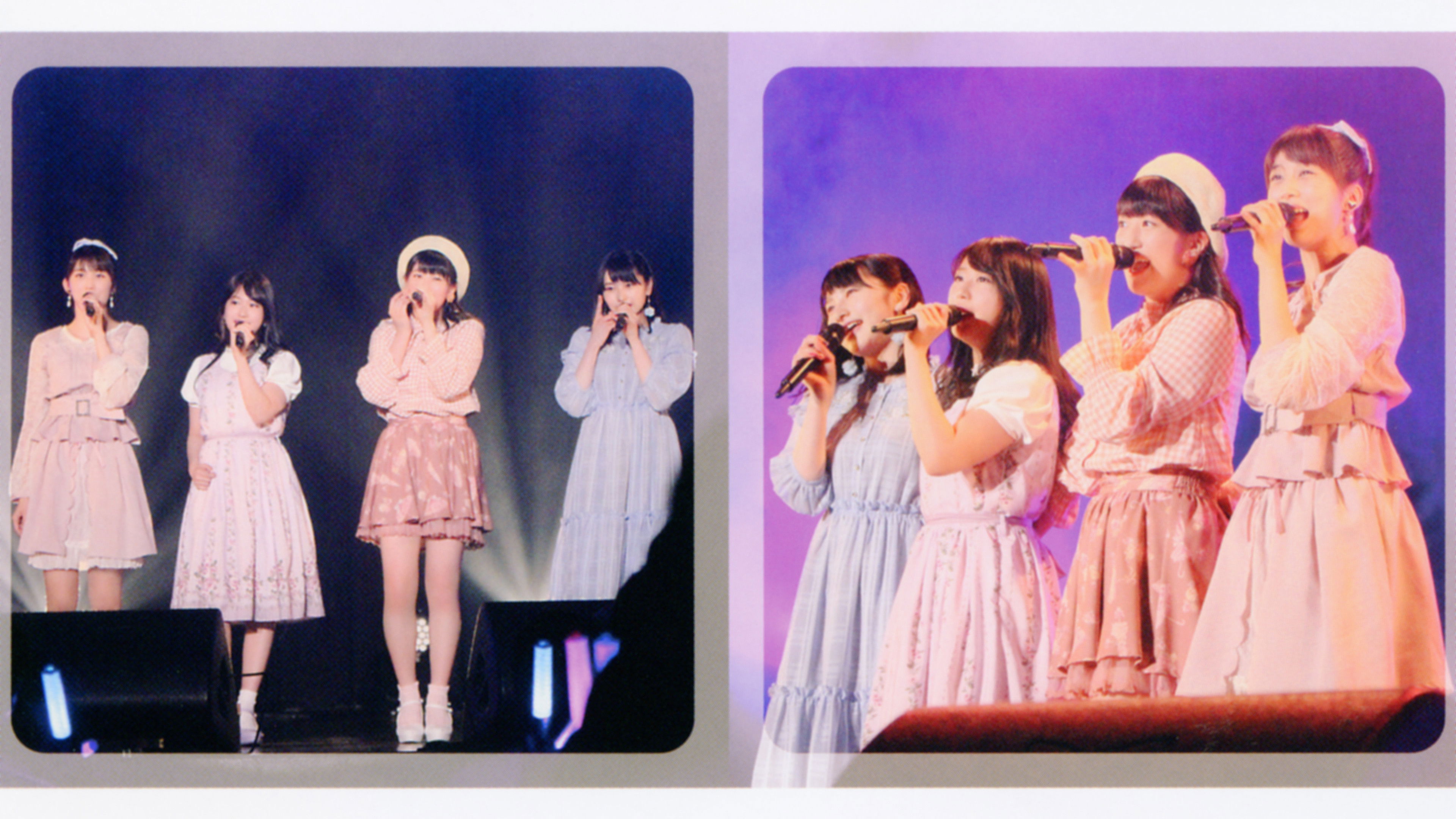 Backdrop for Morning Musume.'18 12ki Member Ogata Haruna・Nonaka Miki・Makino Maria・Haga Akane FC Event