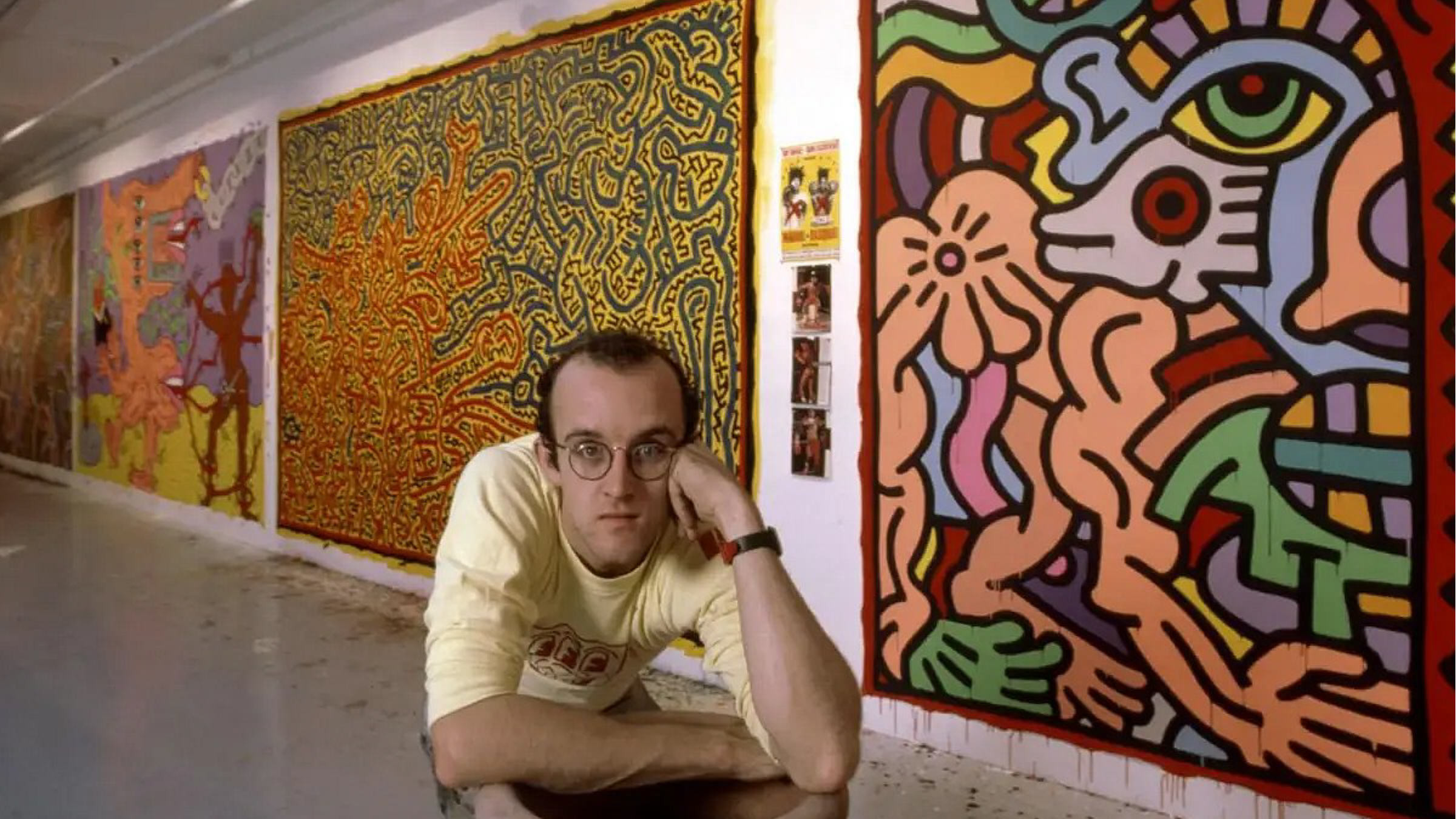 Backdrop for Keith Haring: Street Art Boy