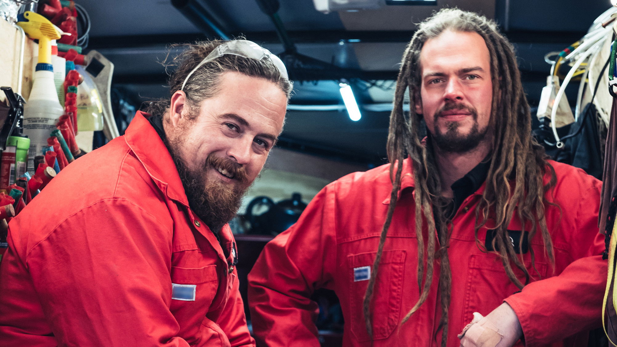 Backdrop for Les Blood Brothers