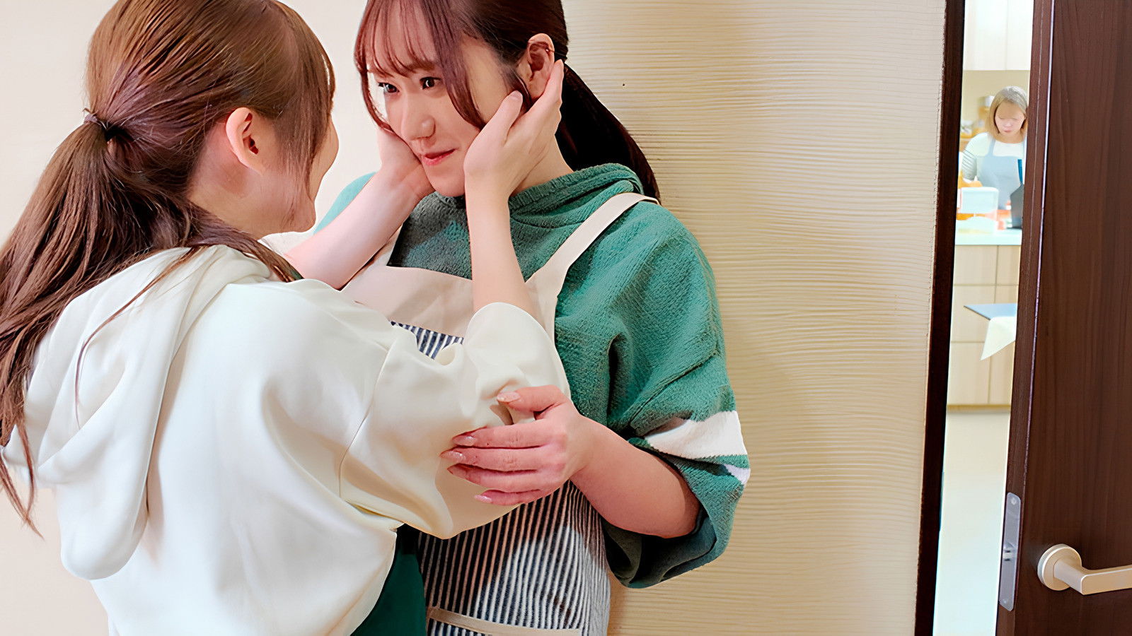 Backdrop for BOKO-021 I Fell In Love With My Cooking Class Teacher