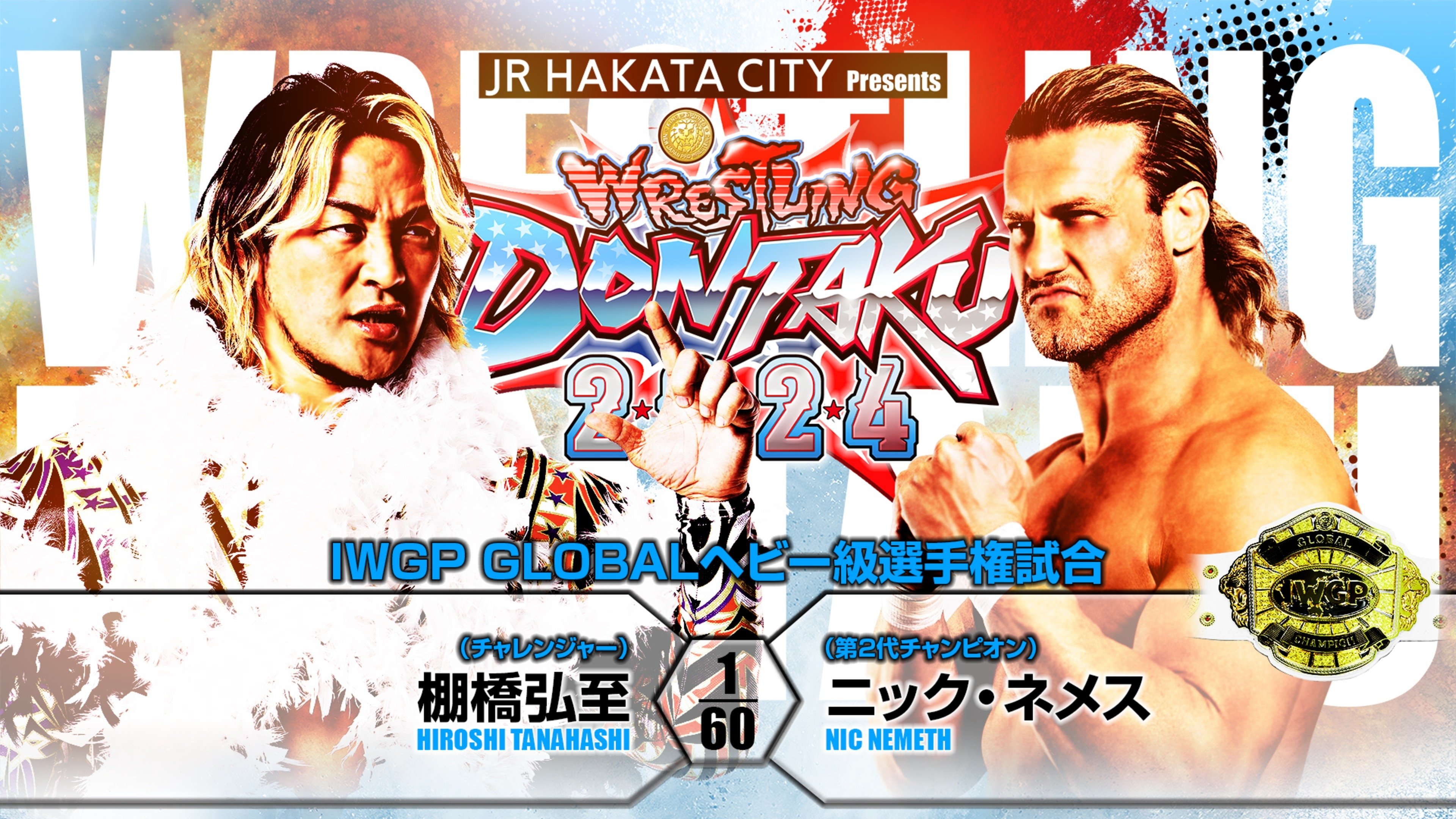 Backdrop for NJPW Wrestling Dontaku 2024 - Night 1