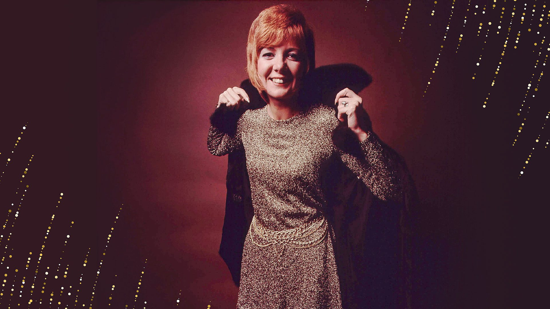 Backdrop for Cilla at the BBC