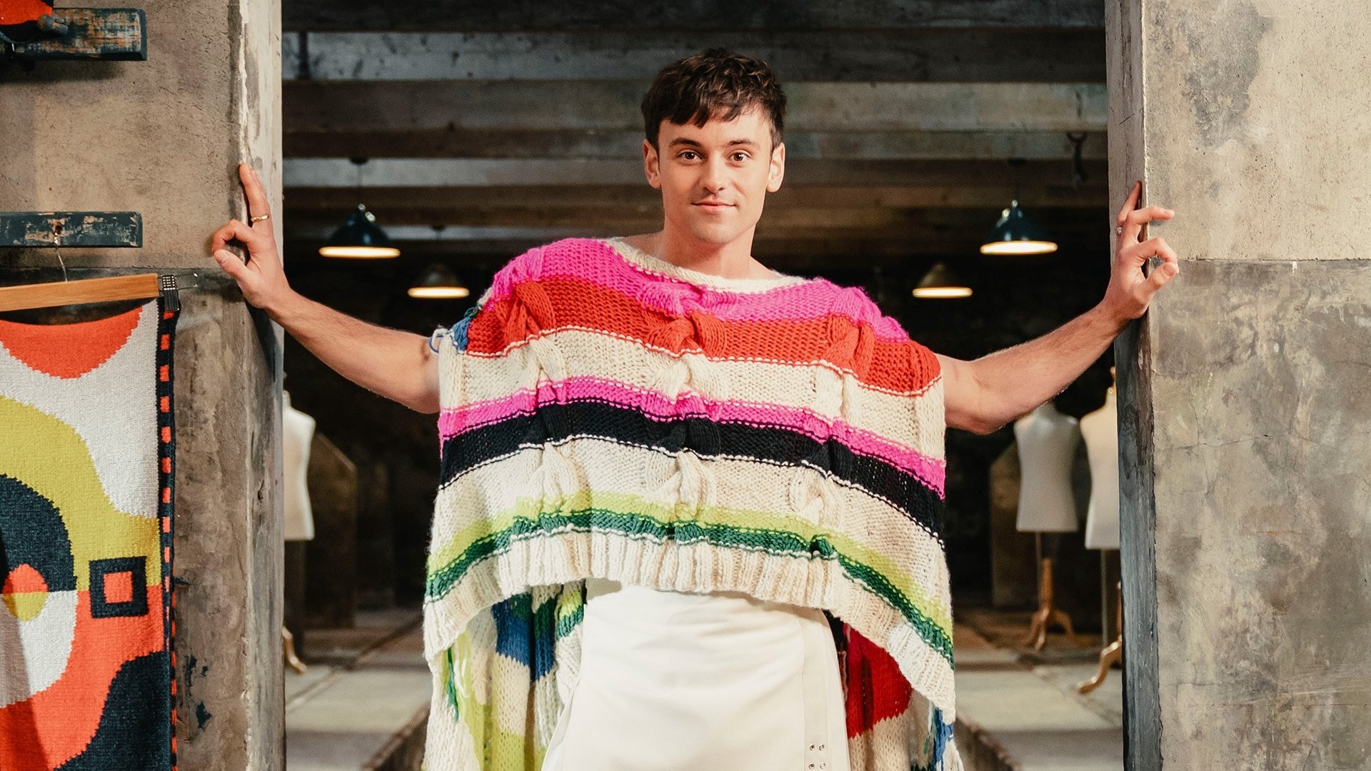 Backdrop for Game of Wool: Britain's Best Knitter