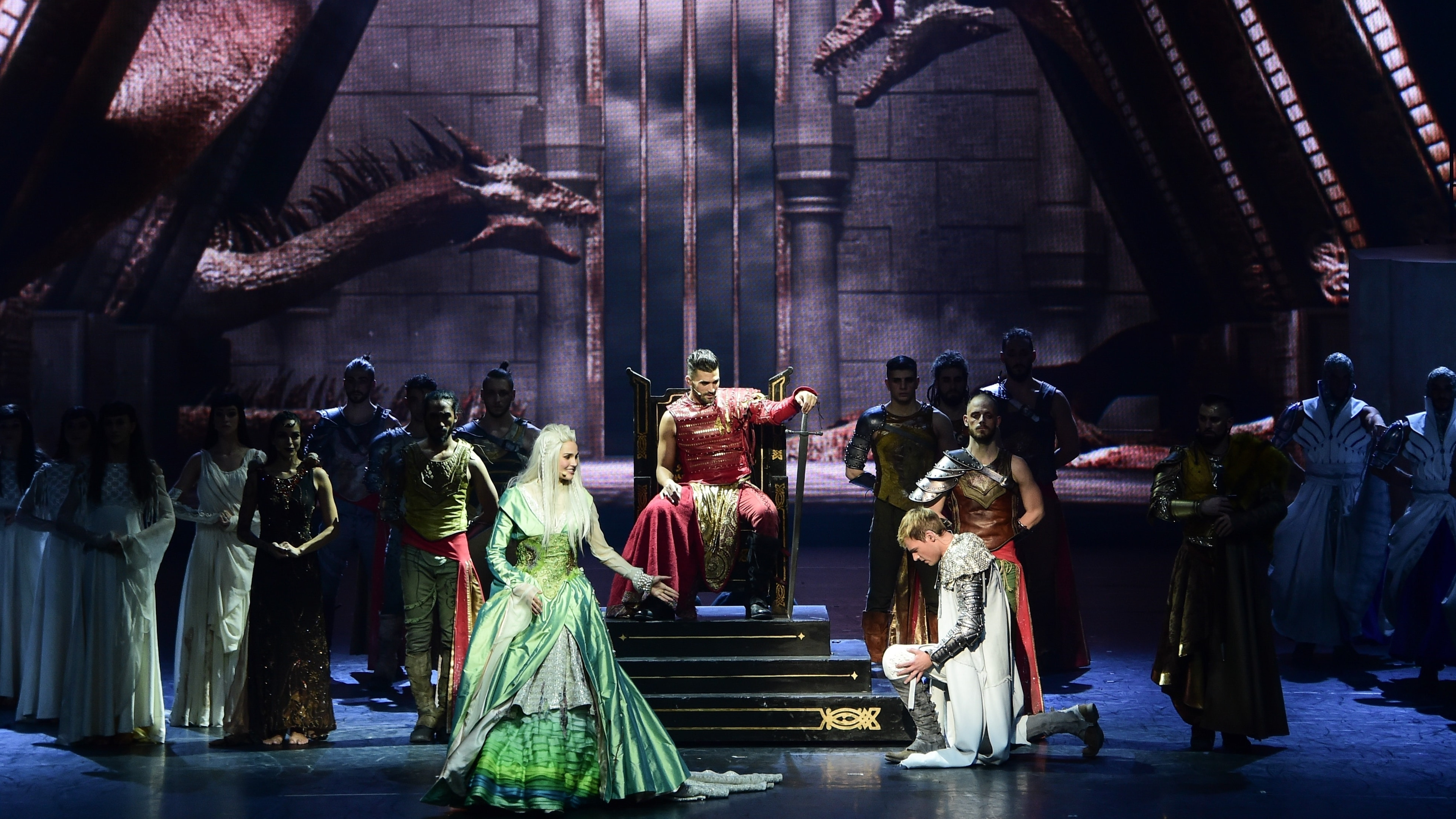 Backdrop for The Legend of King Arthur