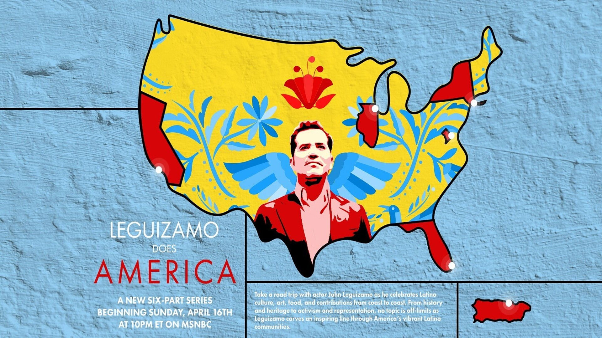 Backdrop for Leguizamo Does America