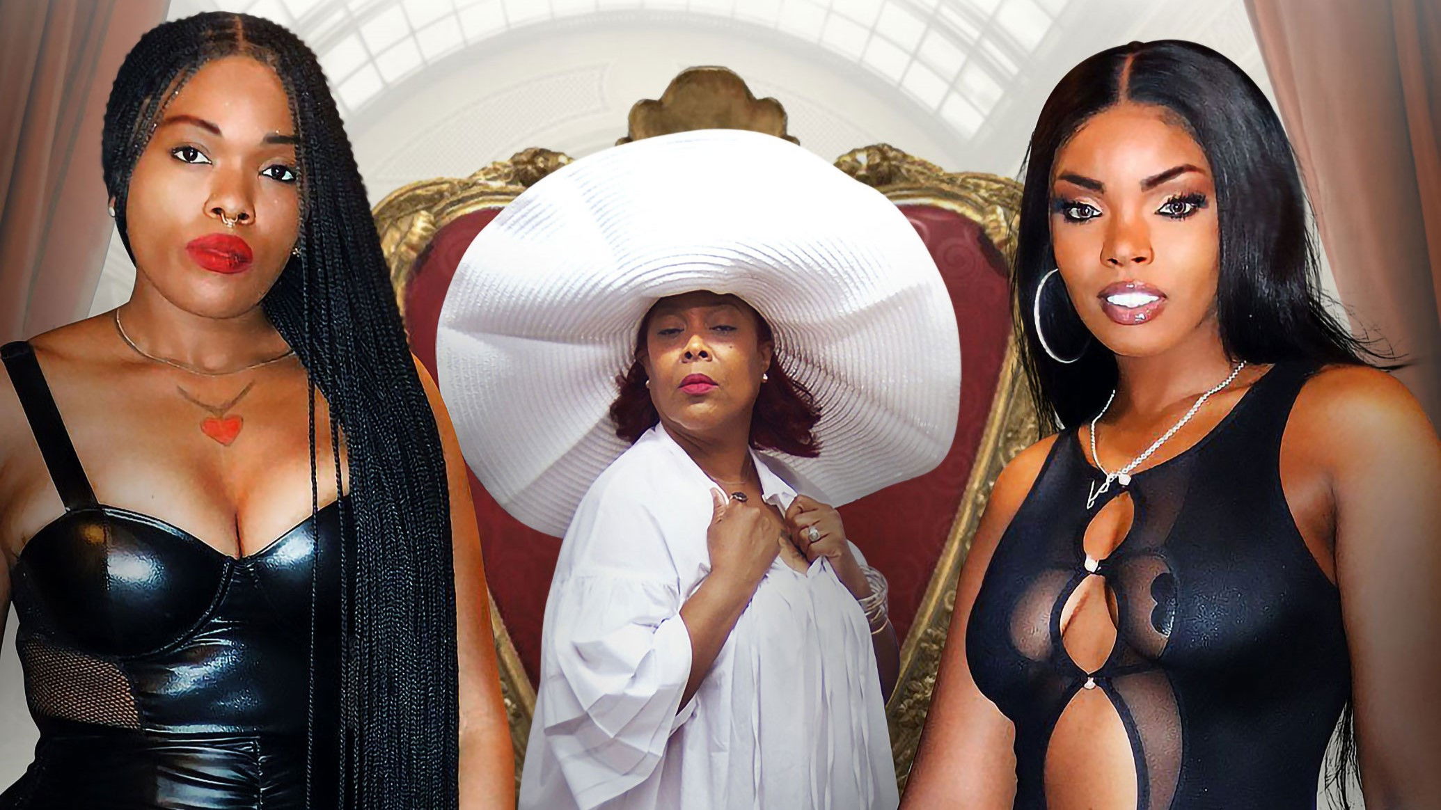 Backdrop for The Queens Ball