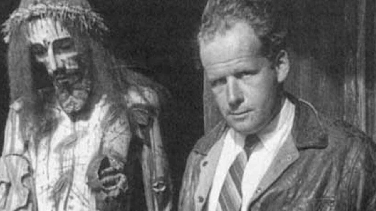 Backdrop for Eisenstein en México