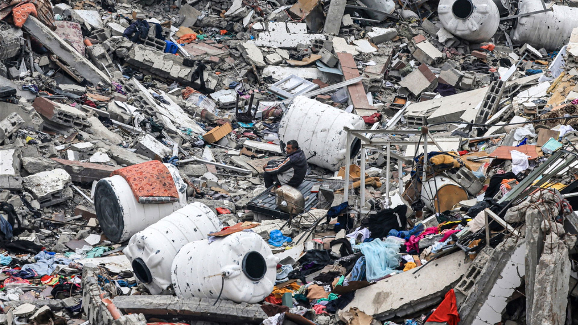 Backdrop for Inside Gaza