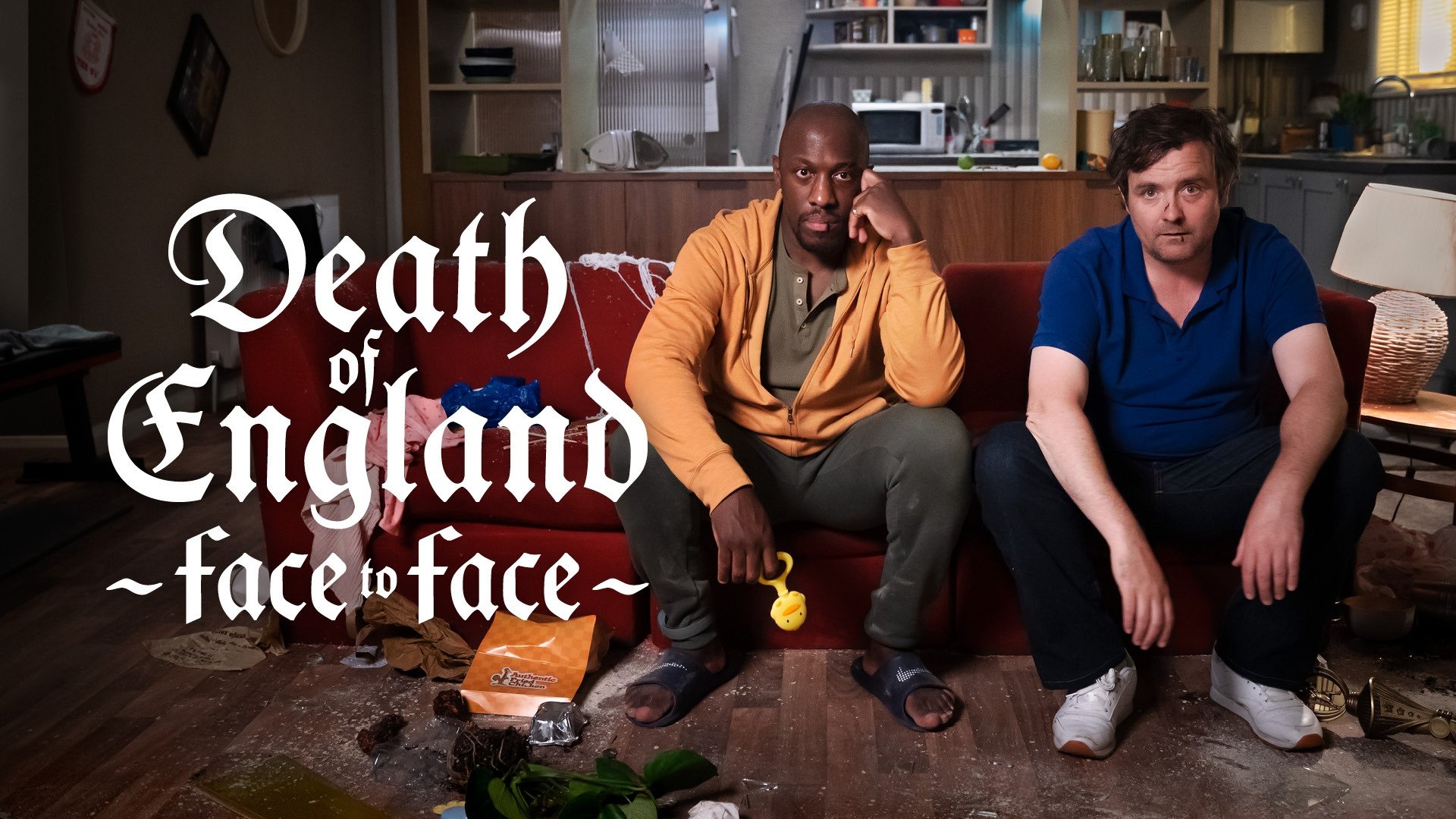 Backdrop for Death of England: Face to Face