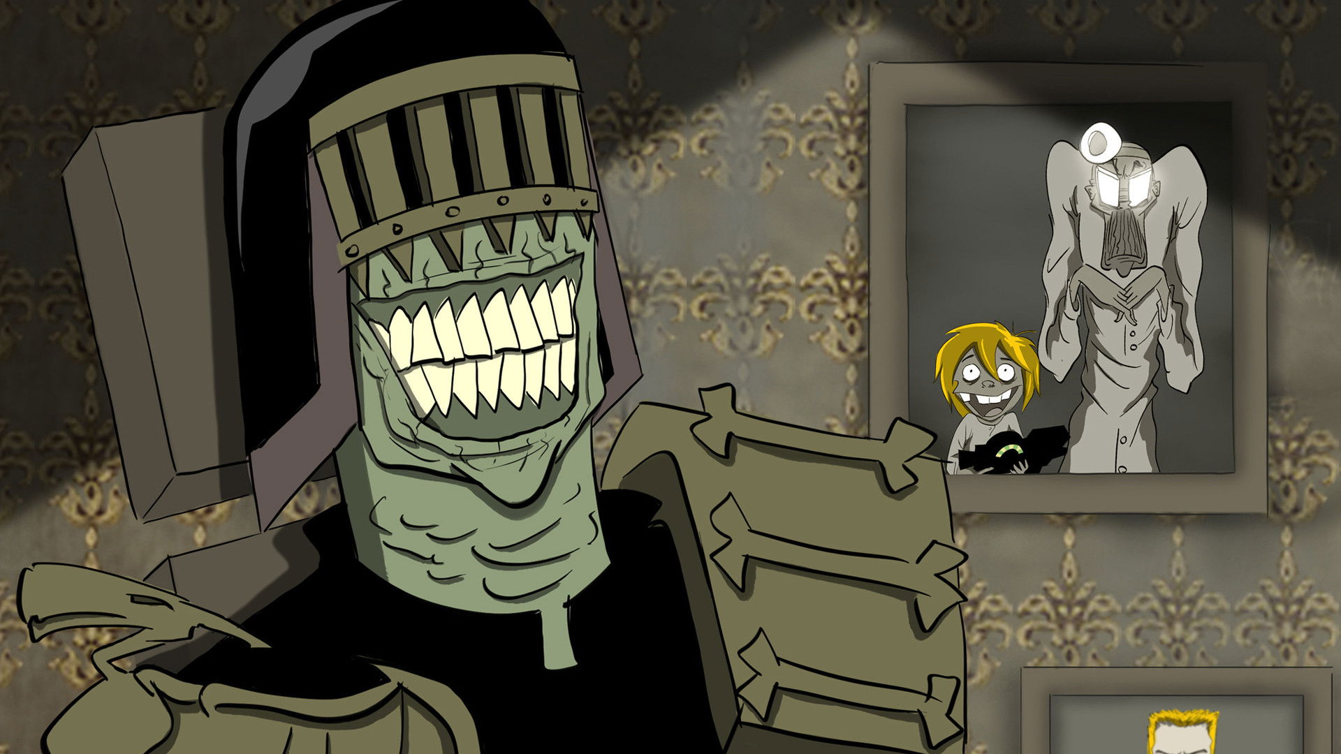 Backdrop for Judge Dredd: Superfiend