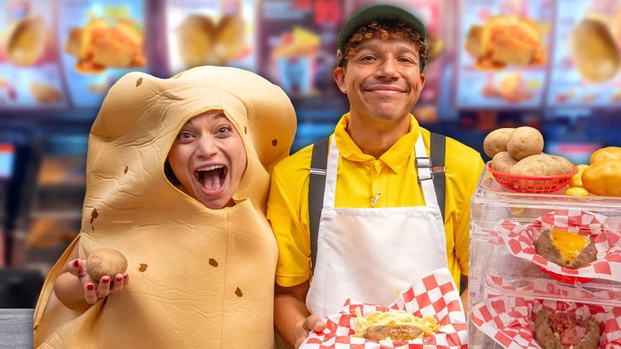 Backdrop for The Spud Hut