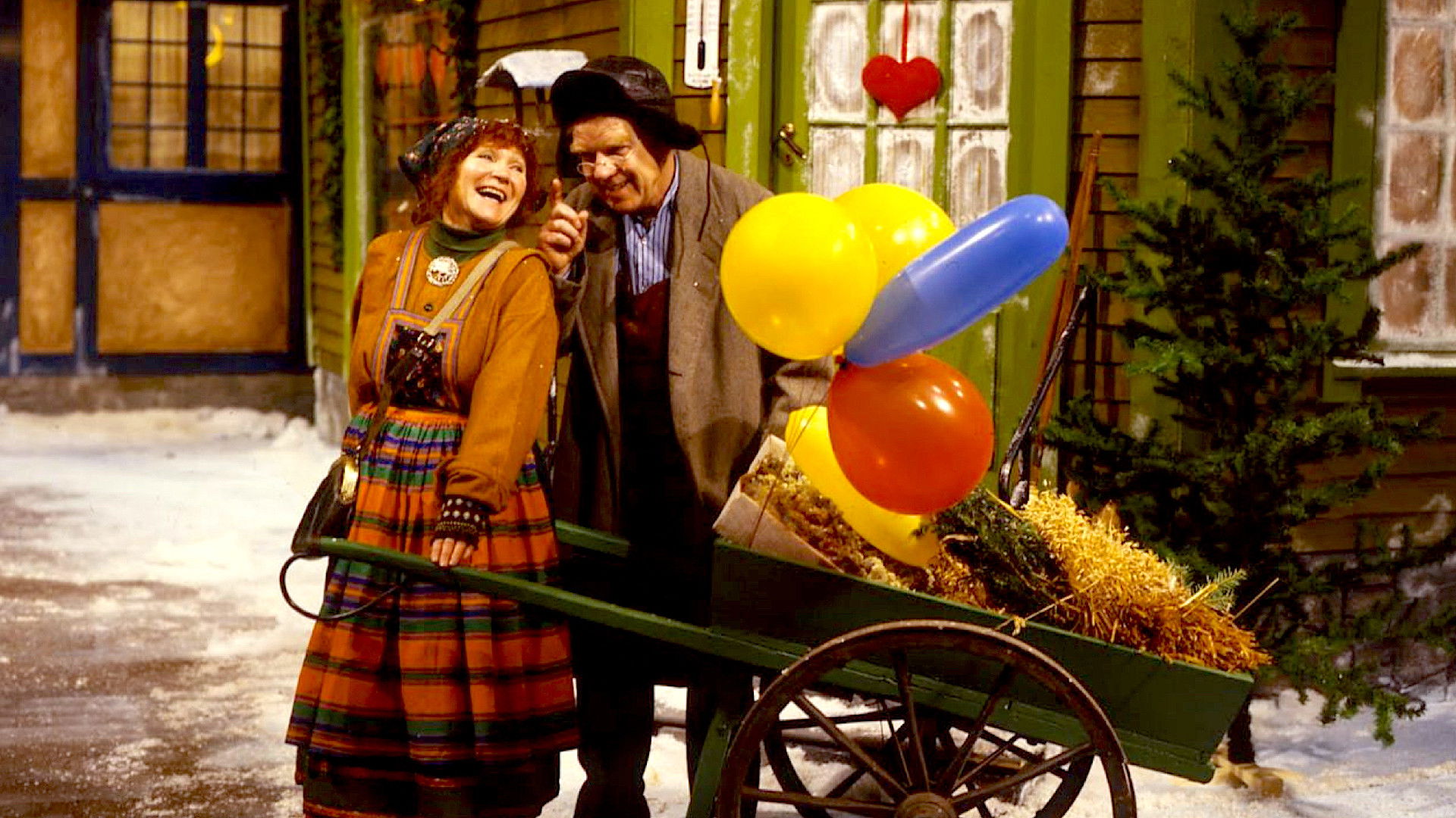 Backdrop for Jul i Skomakergata