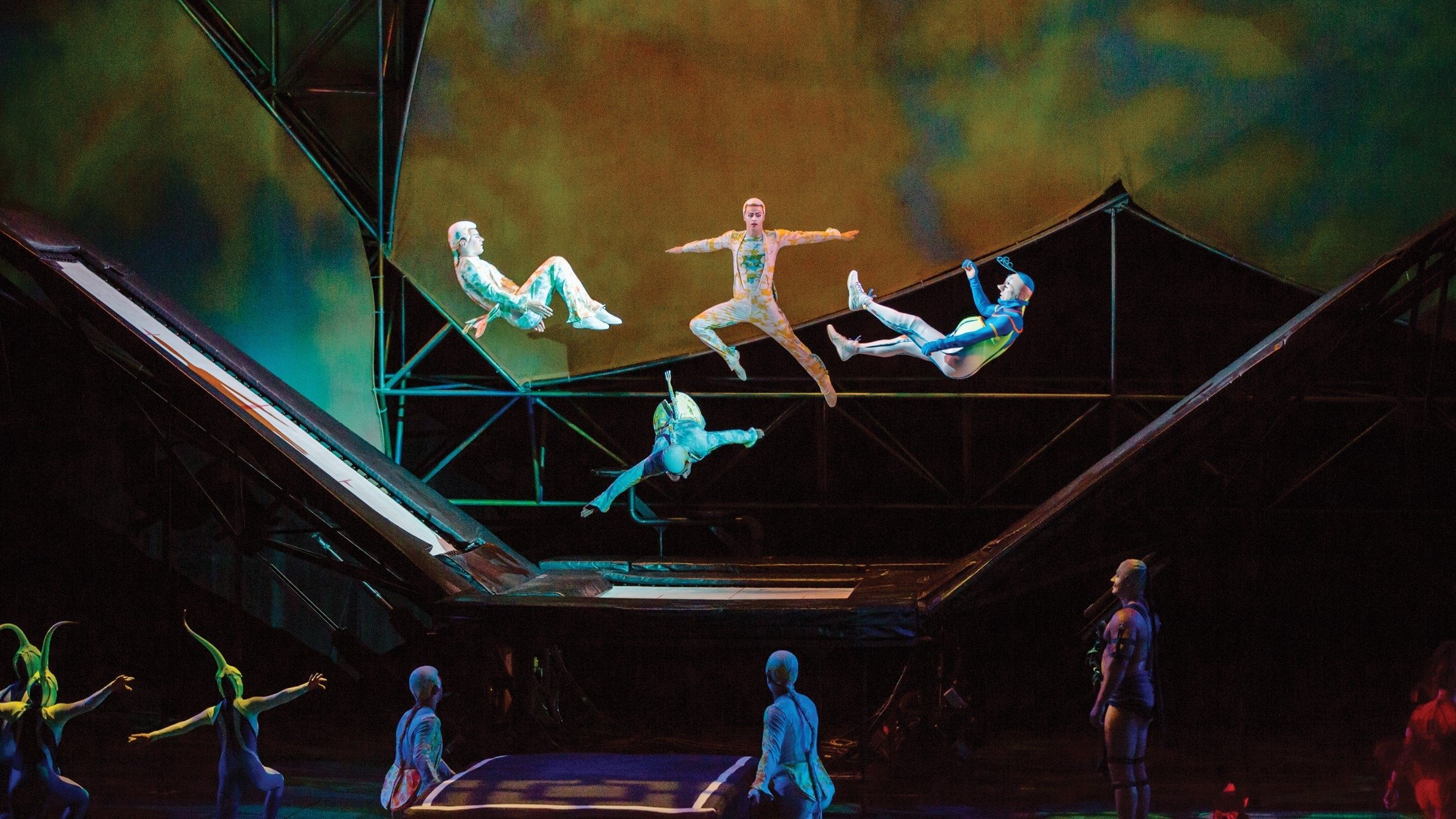 Backdrop for Cirque du Soleil: The Mystery of Mystère