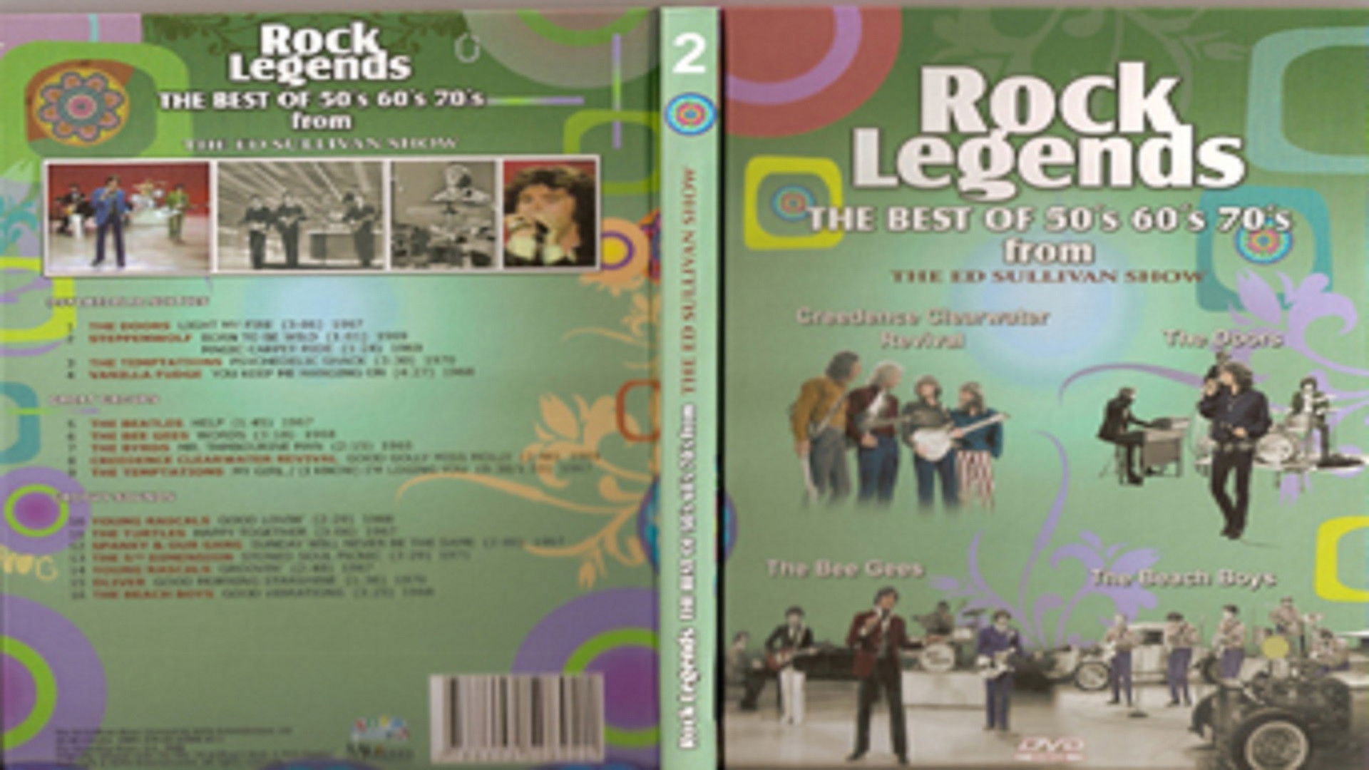 Backdrop for Rock Legends (The Best Of 50's 60's 70's From The Ed Sullivan's Show) VOL. 2