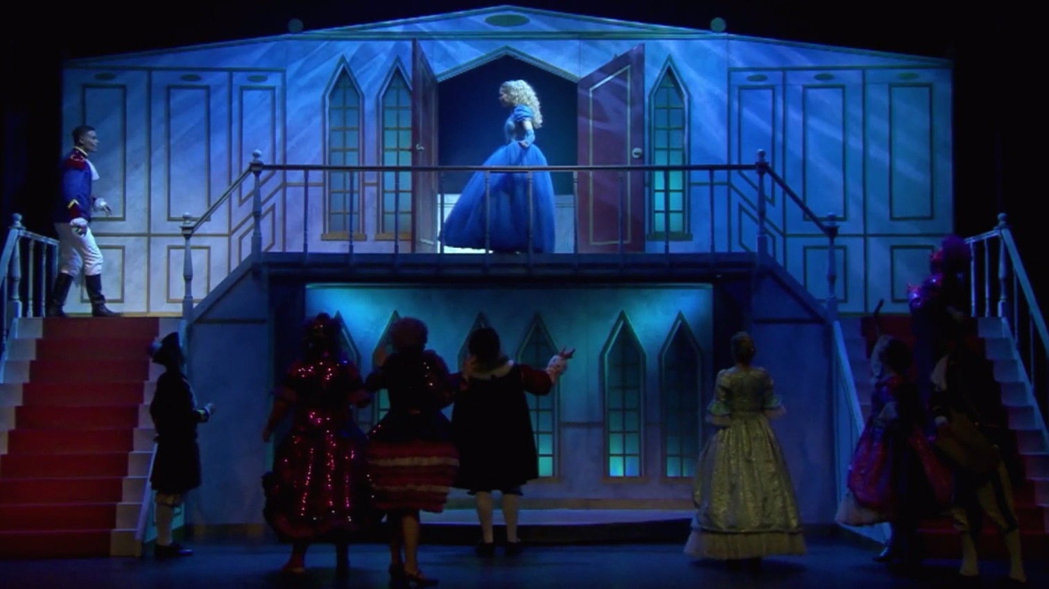 Backdrop for Assepoester de musical