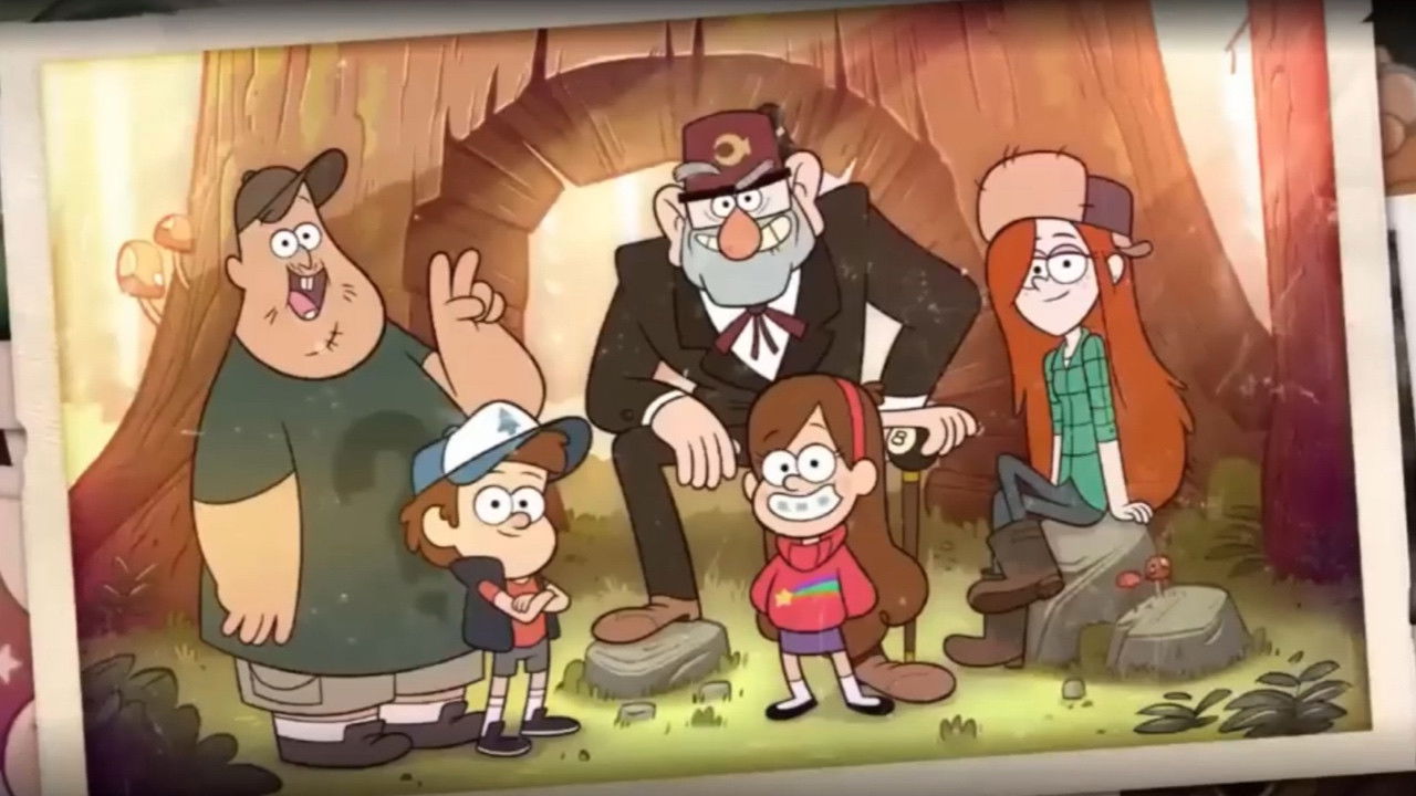 Backdrop for Gravity Falls: Between the Pines