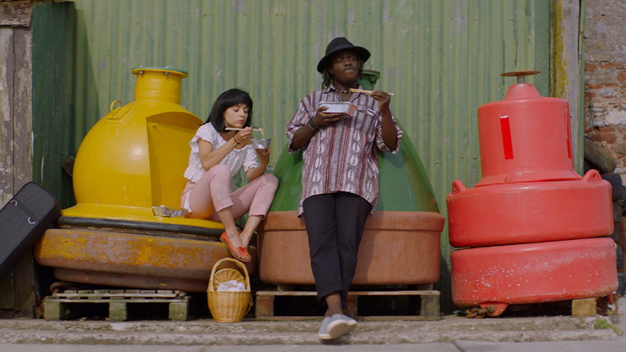 Backdrop for The Drifters