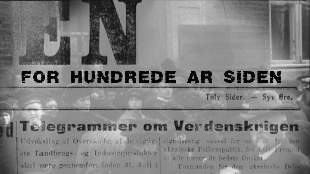 Backdrop for For hundrede år siden