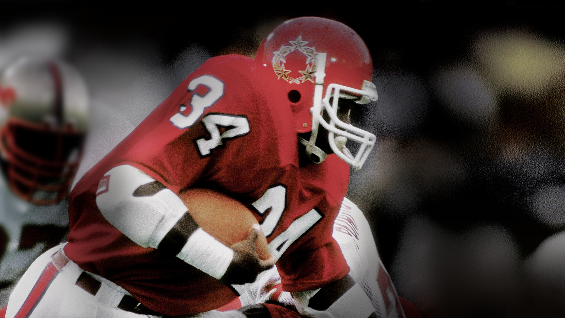 Backdrop for Small Potatoes: Who Killed the USFL?