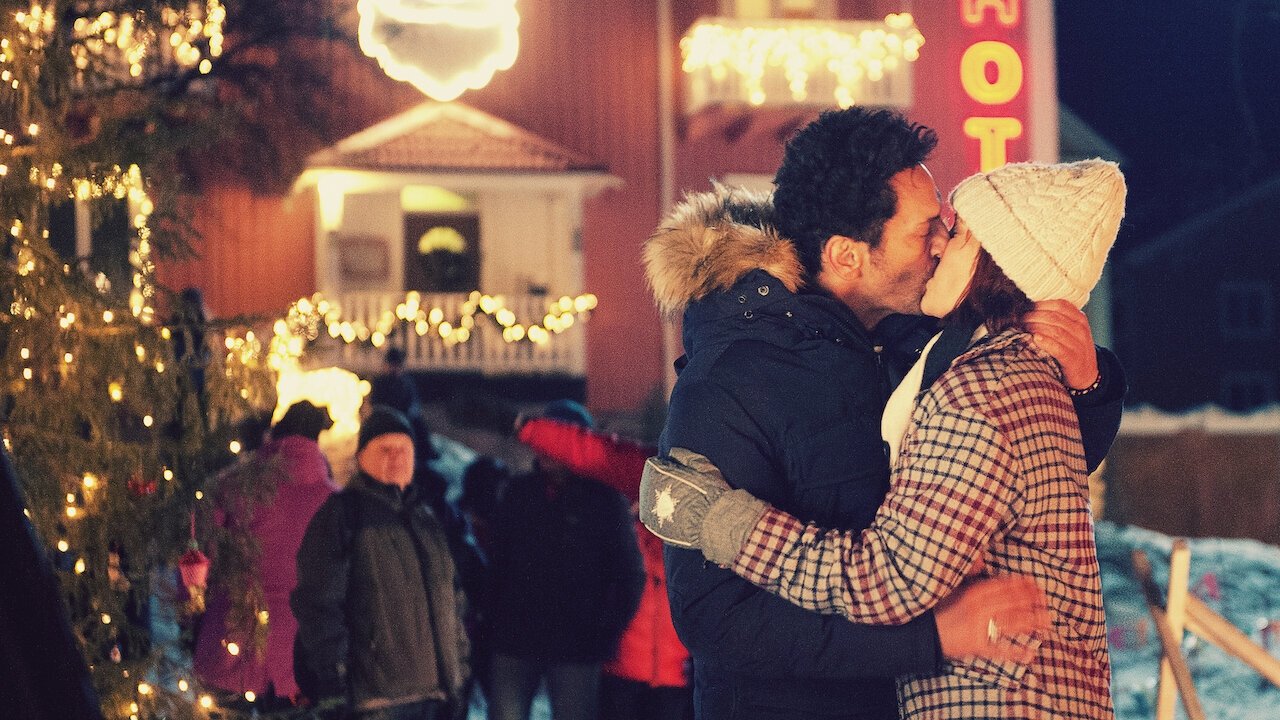 Backdrop for Love in Lapland