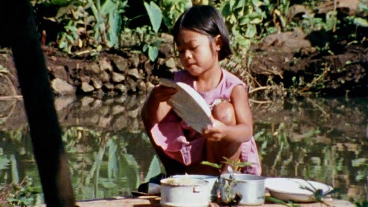 Backdrop for Wet Earth and Warm People