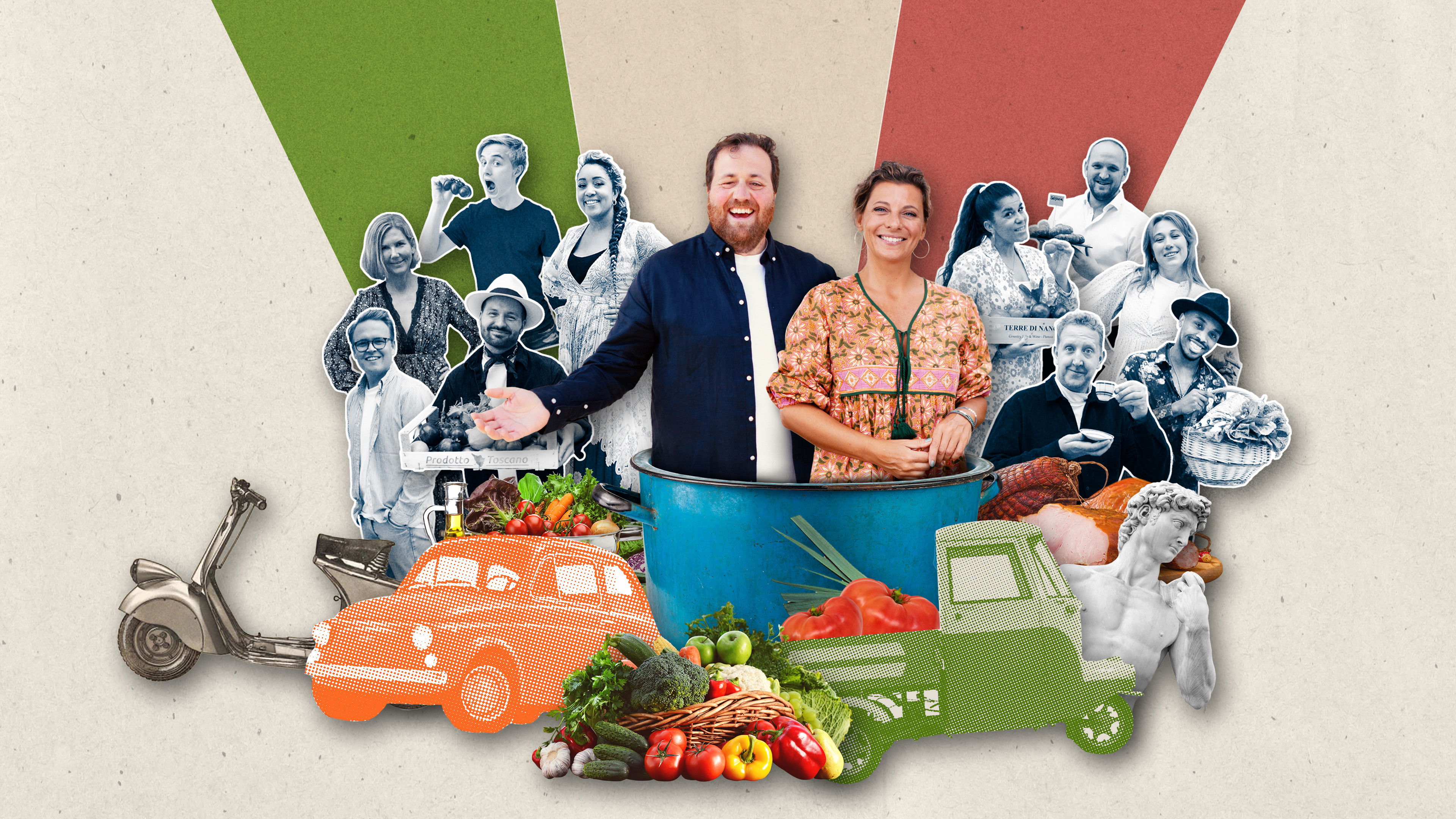 Backdrop for Den store matfesten - Toscana