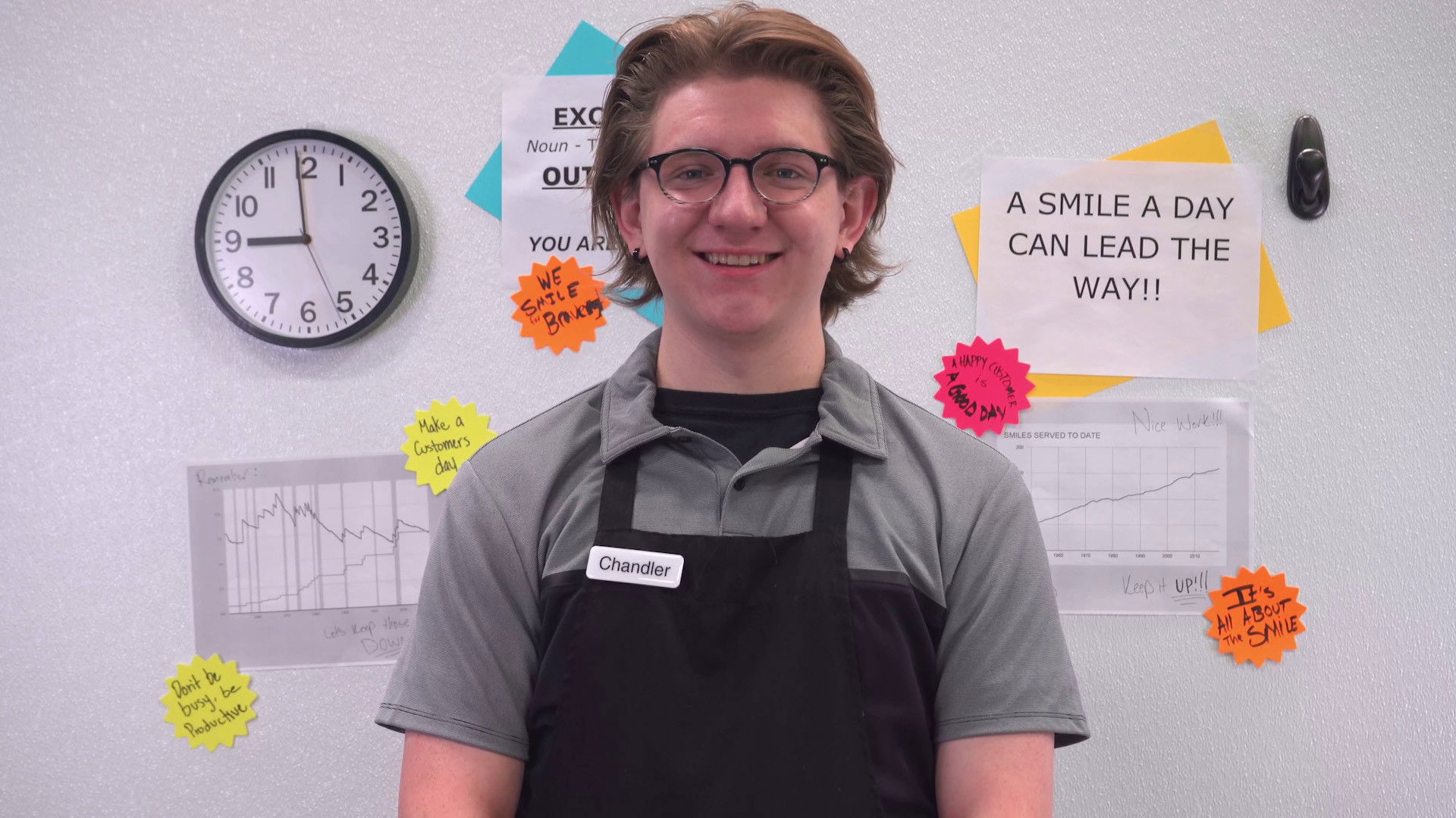 Backdrop for Service with a Smile