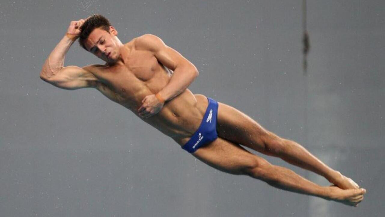 Backdrop for Tom Daley: Diving for Britain
