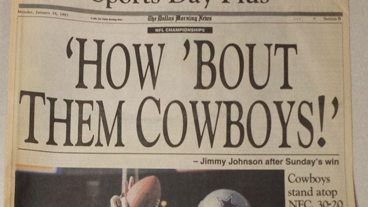 Backdrop for NFL Greatest Games: Dallas Cowboys 1992 NFC Championship Game