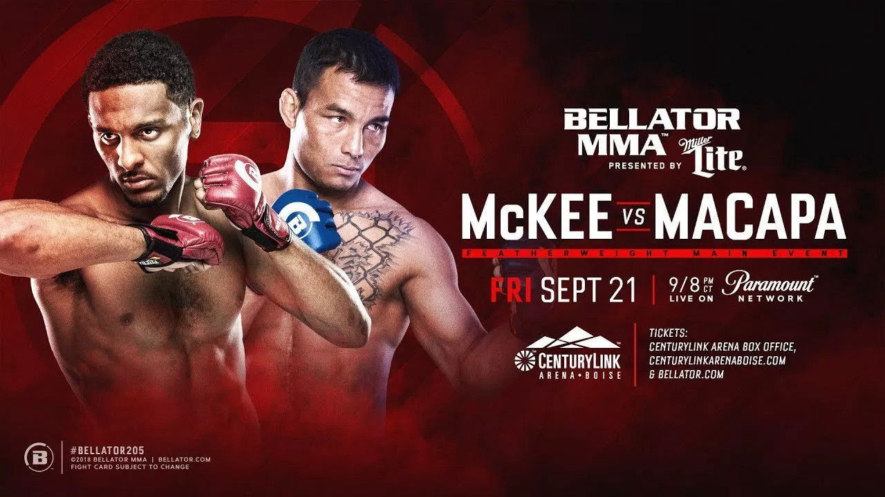 Backdrop for Bellator 205: McKee vs. Macapá