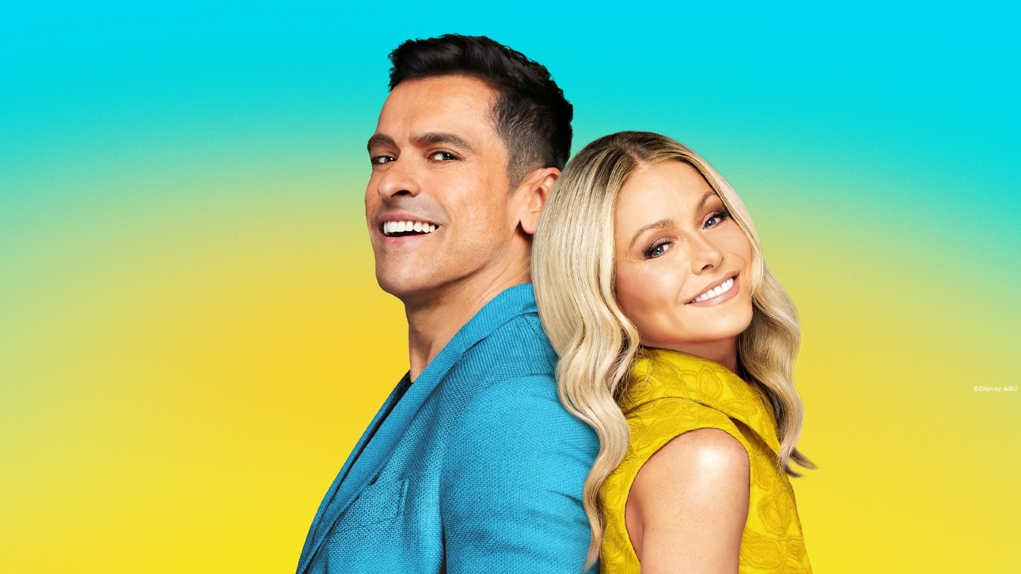 Backdrop for LIVE with Kelly and Mark