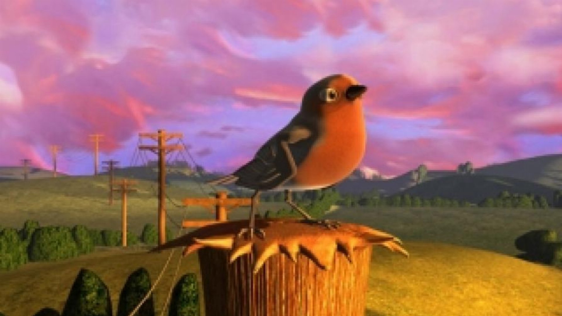 Backdrop for Bird Bath