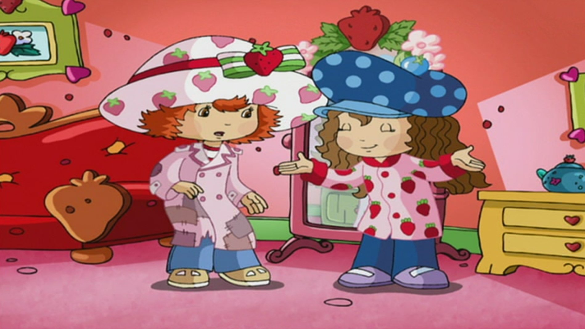 Backdrop for Strawberry Shortcake: Dress Up Days