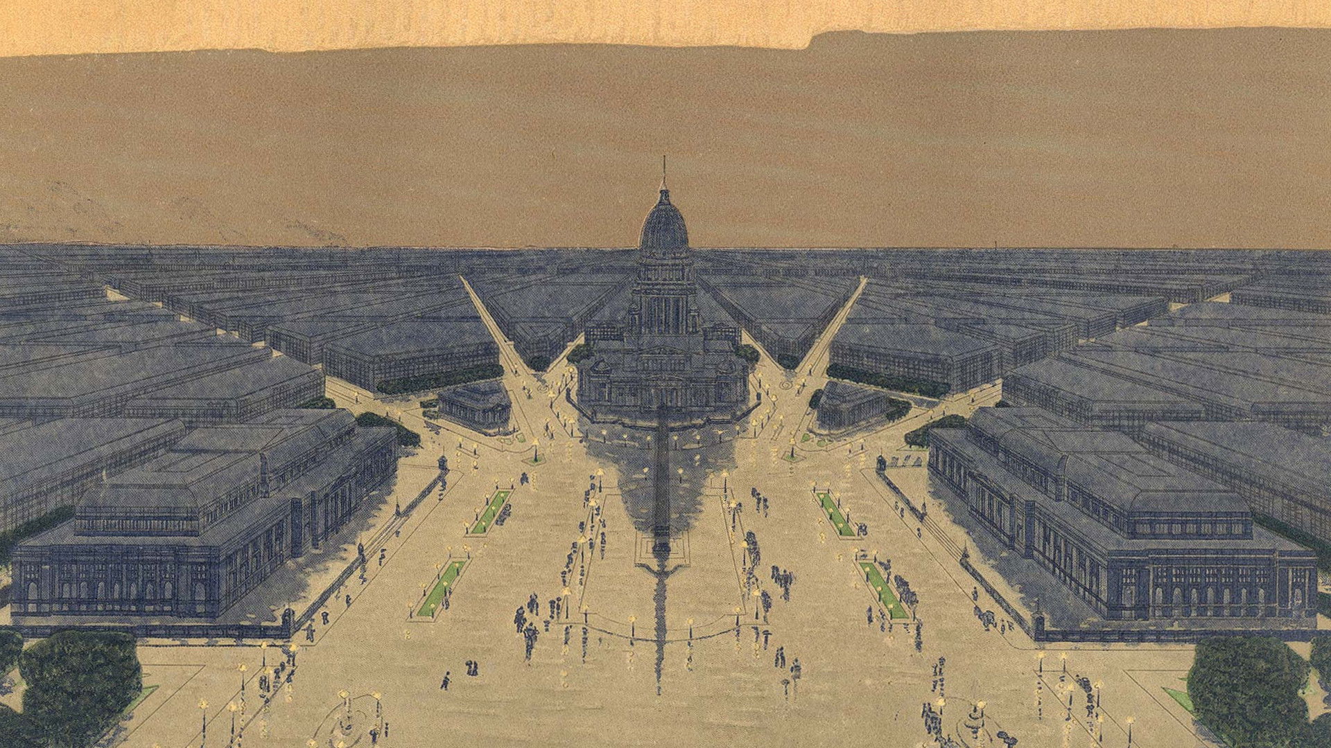 Backdrop for Make No Little Plans: Daniel Burnham and the American City