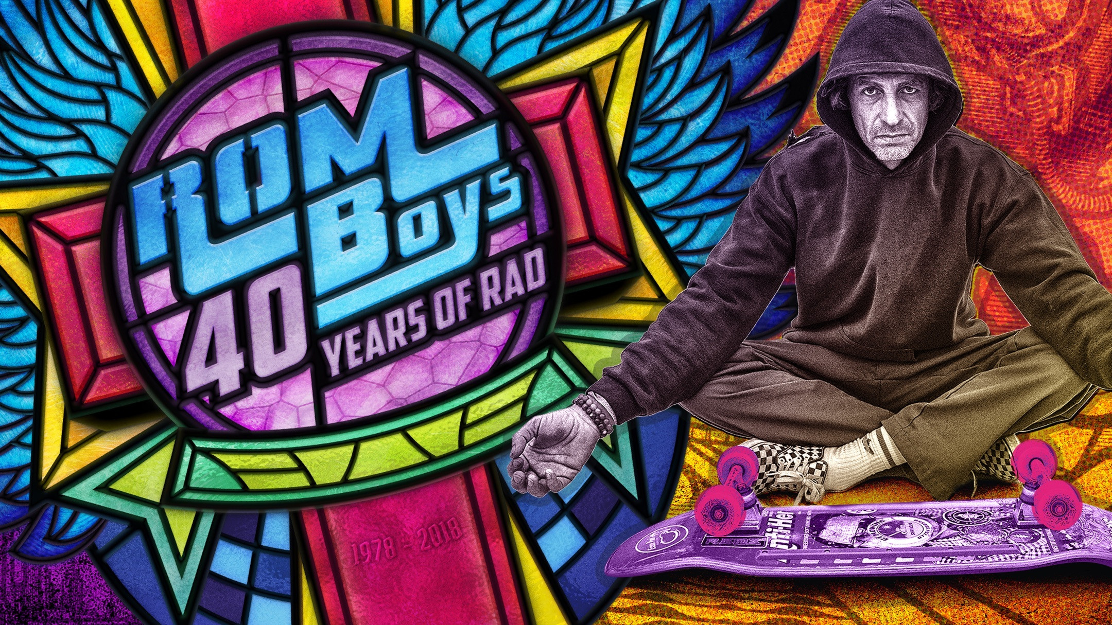 Backdrop for Rom Boys: 40 Years of Rad