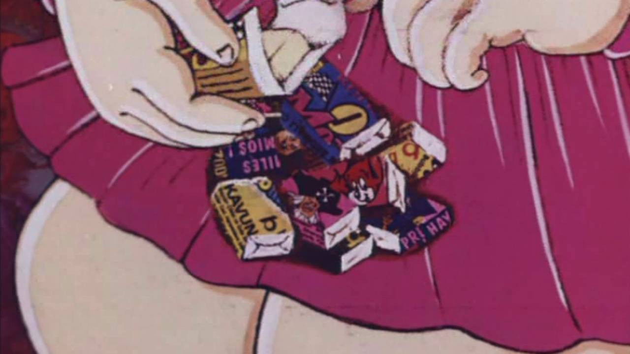 Backdrop for Maiden Bigelo or Chewing Story