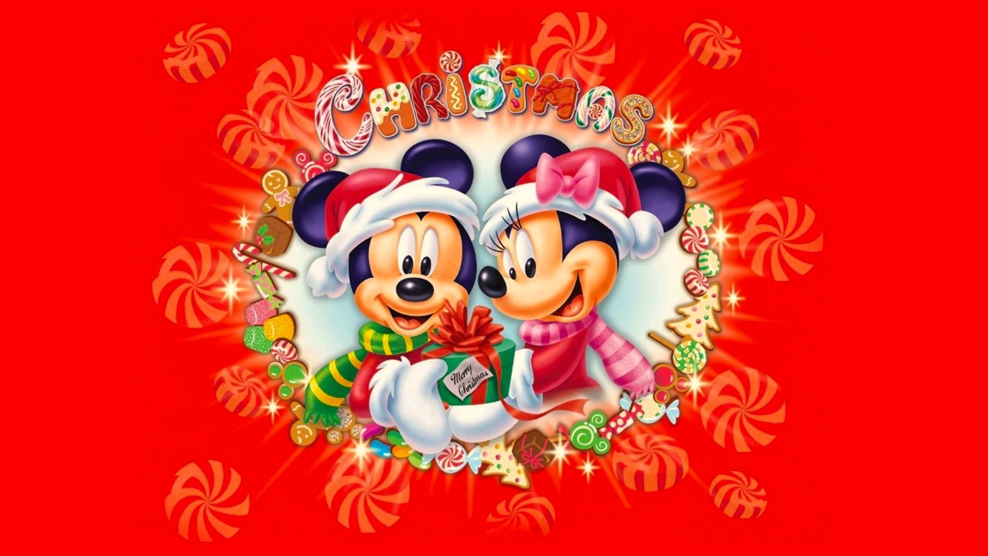 Backdrop for Classic Cartoon Favorites Volume 8: Holiday Celebration with Mickey and Pals