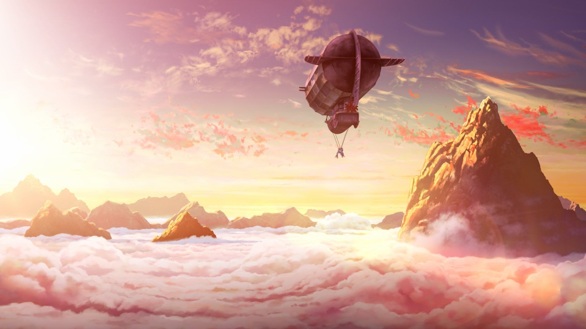 Backdrop for Drifting Dragons