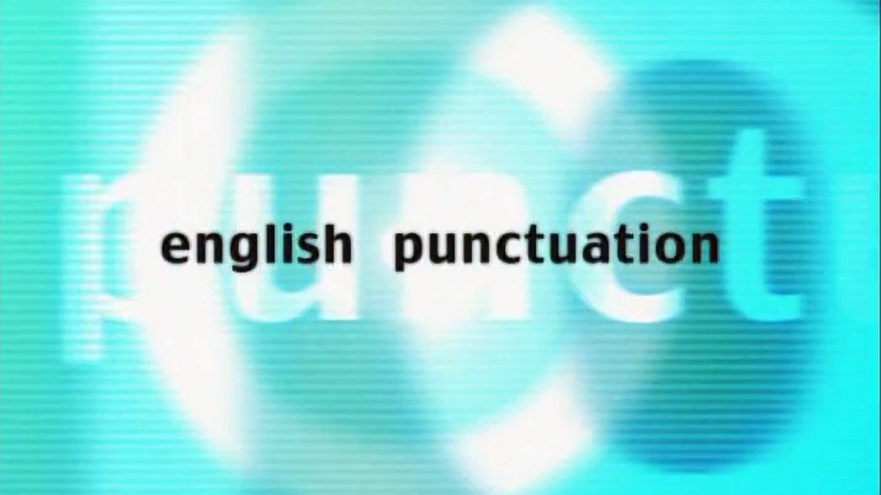 Backdrop for The Standard Deviants: The Untamed World of English Punctuation