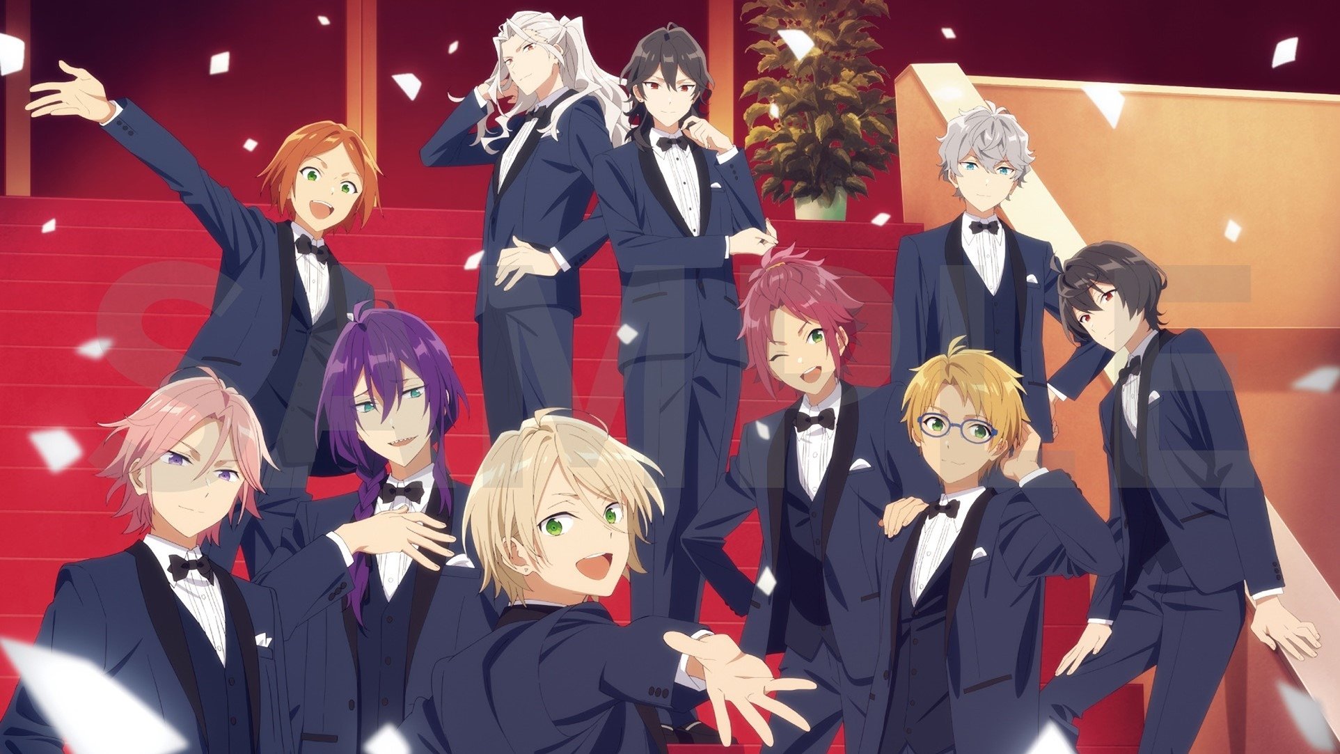 Backdrop for Ensemble Stars!! -Road to Show--