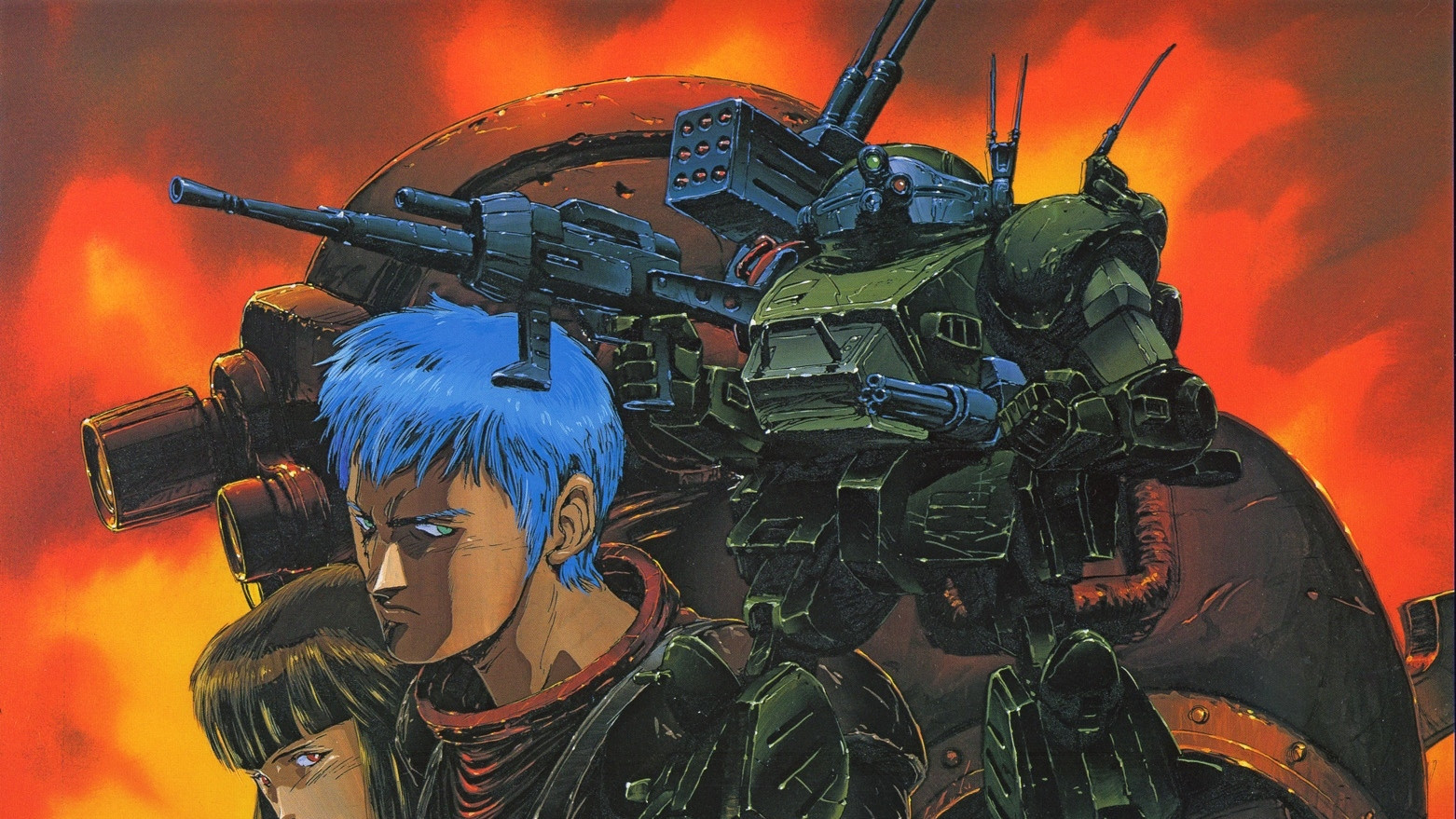 Backdrop for Armored Trooper VOTOMS: The Last Red Shoulder