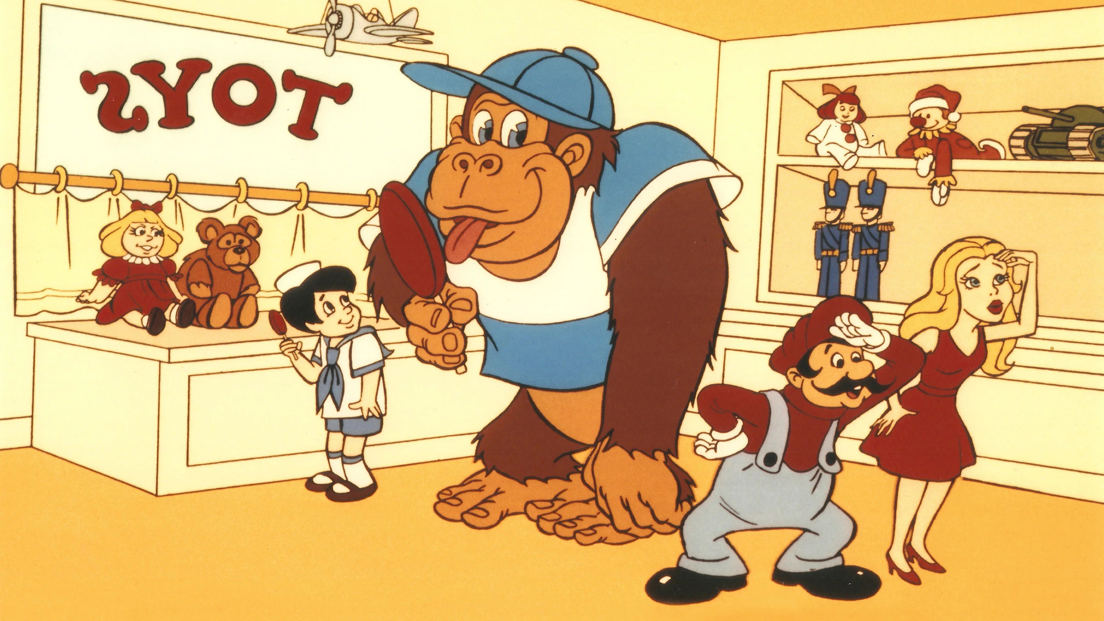 Backdrop for Saturday Supercade