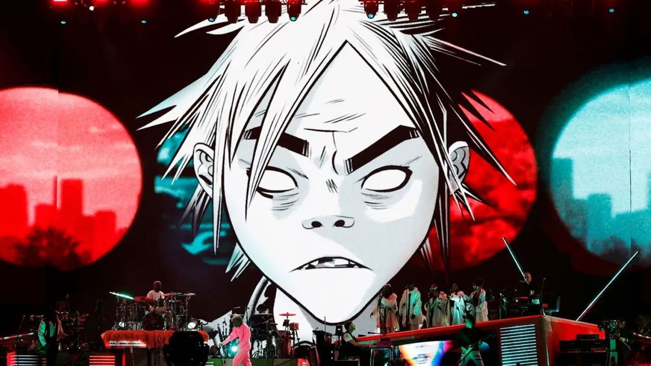 Backdrop for Gorillaz: The Now Now Live from Tokyo