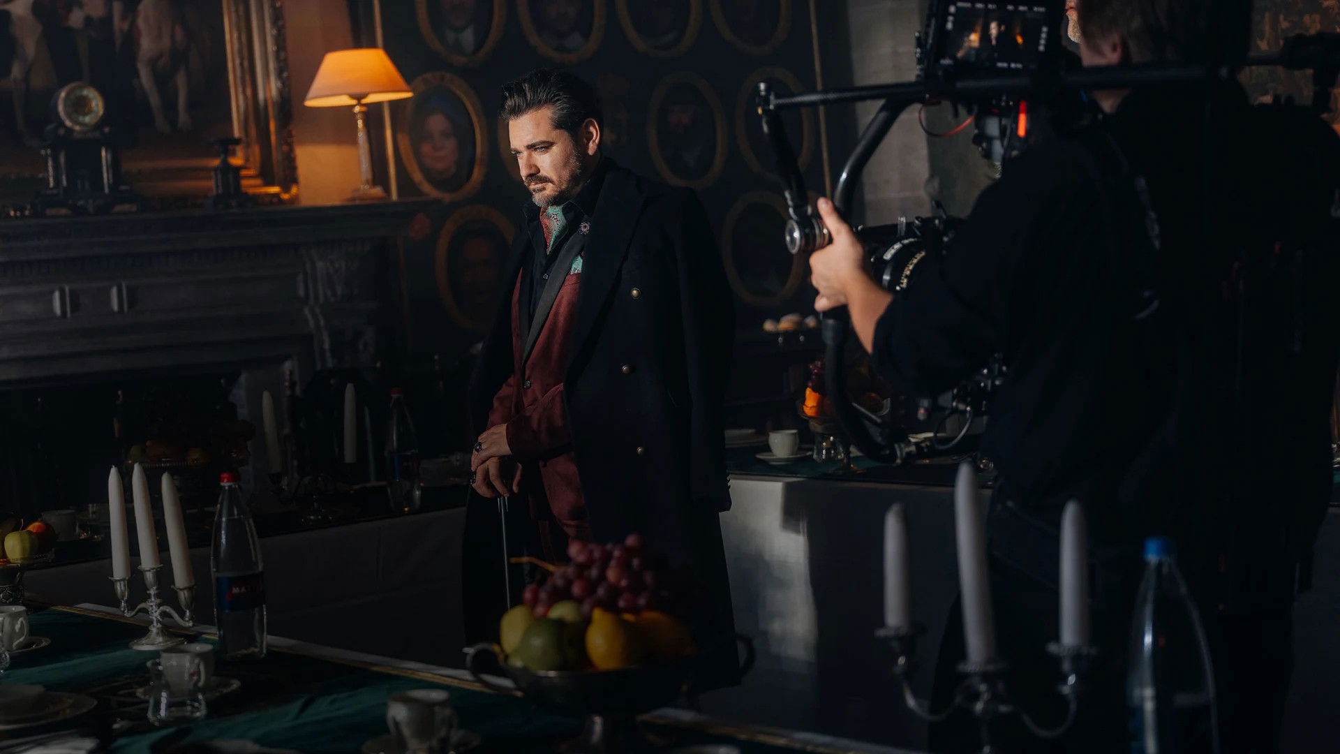 Backdrop for Zrádci - Behind the Scenes