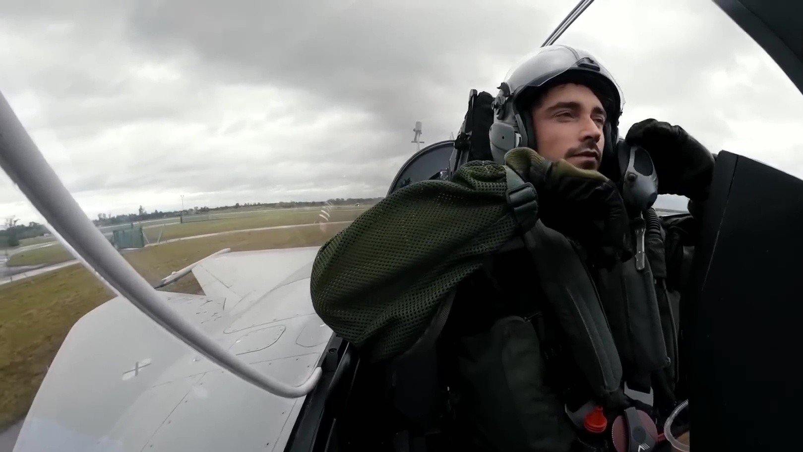 Backdrop for Charles Leclerc Supersonic