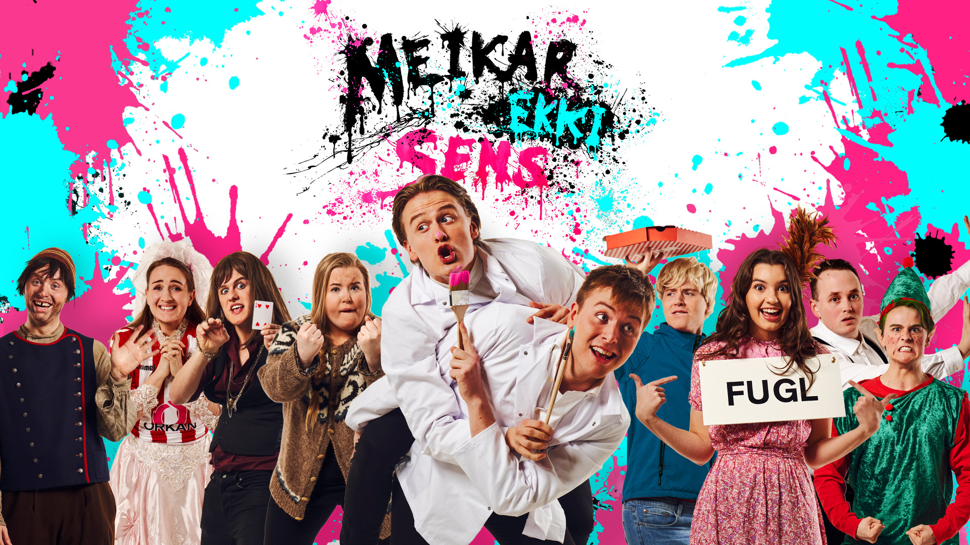 Backdrop for Meikar Ekki Sens