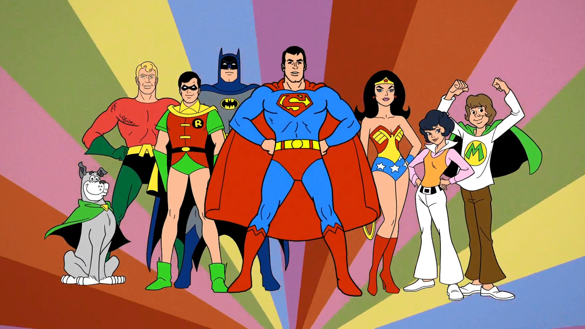 Backdrop for Super Friends