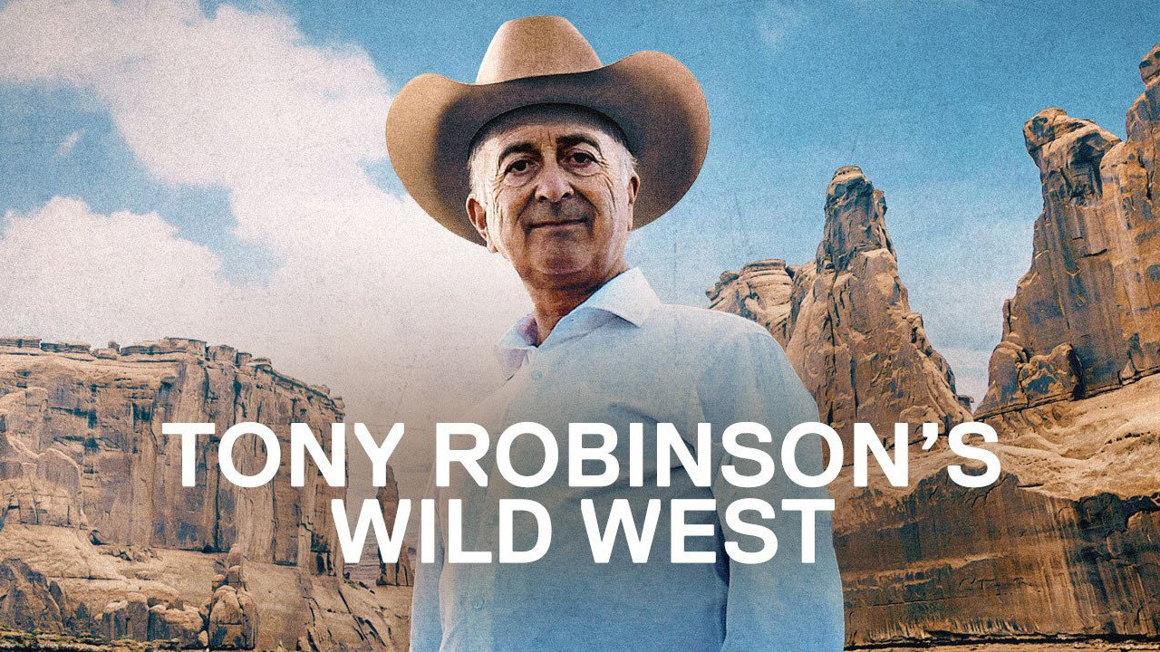 Backdrop for Tony Robinson's Wild West