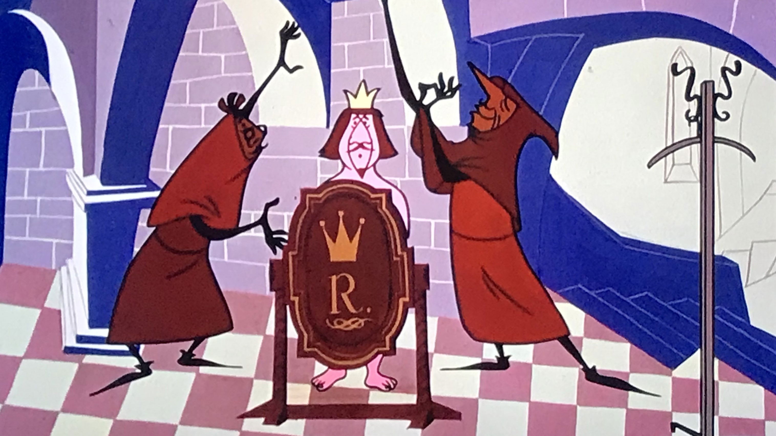 Backdrop for The Emperor's New Clothes