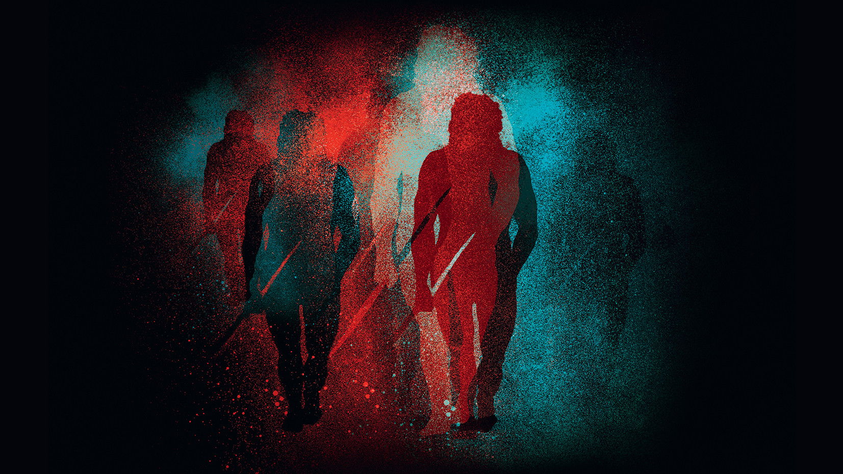 Backdrop for Who killed the Neanderthal?